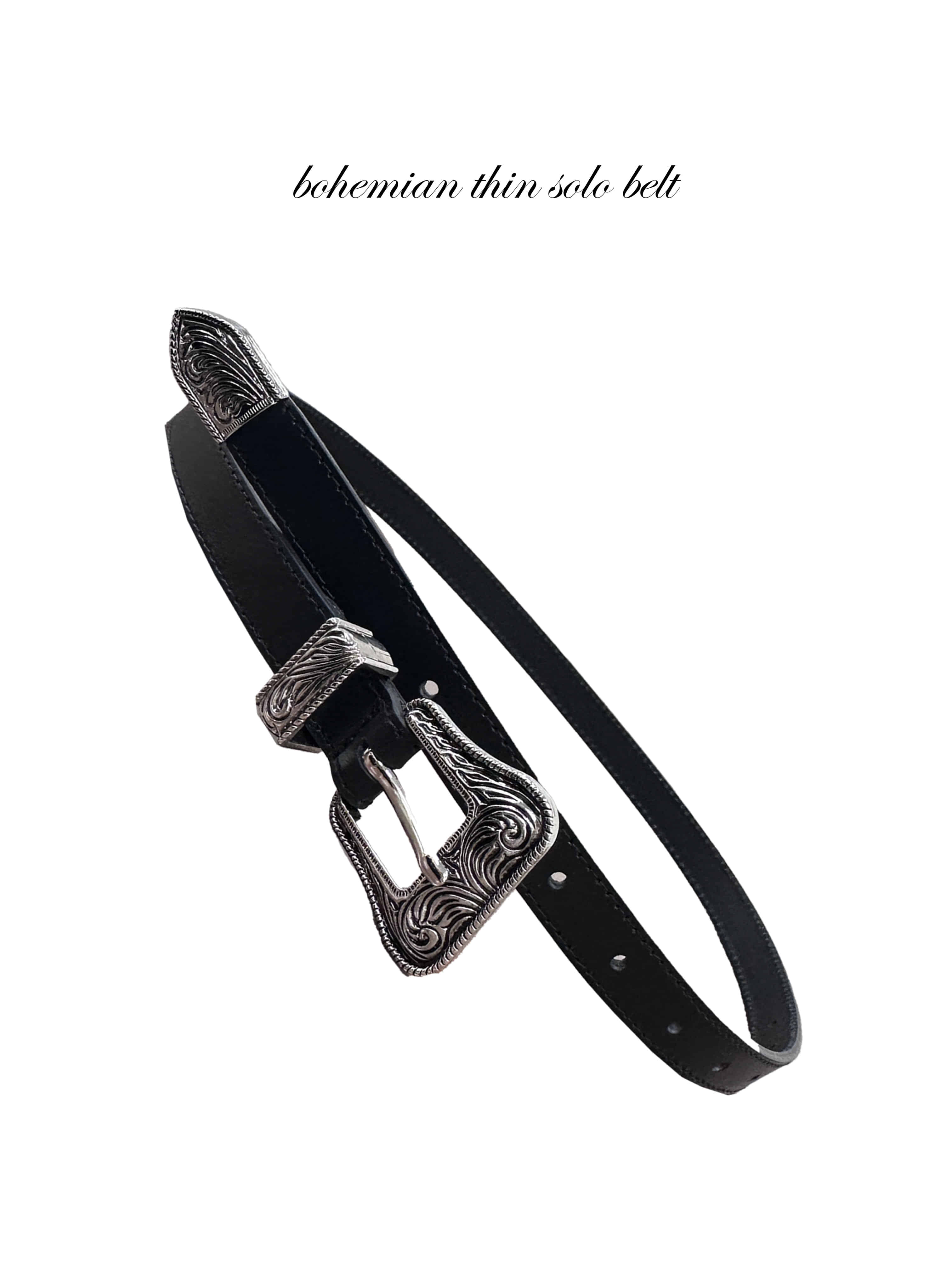 bohemian thin solo belt