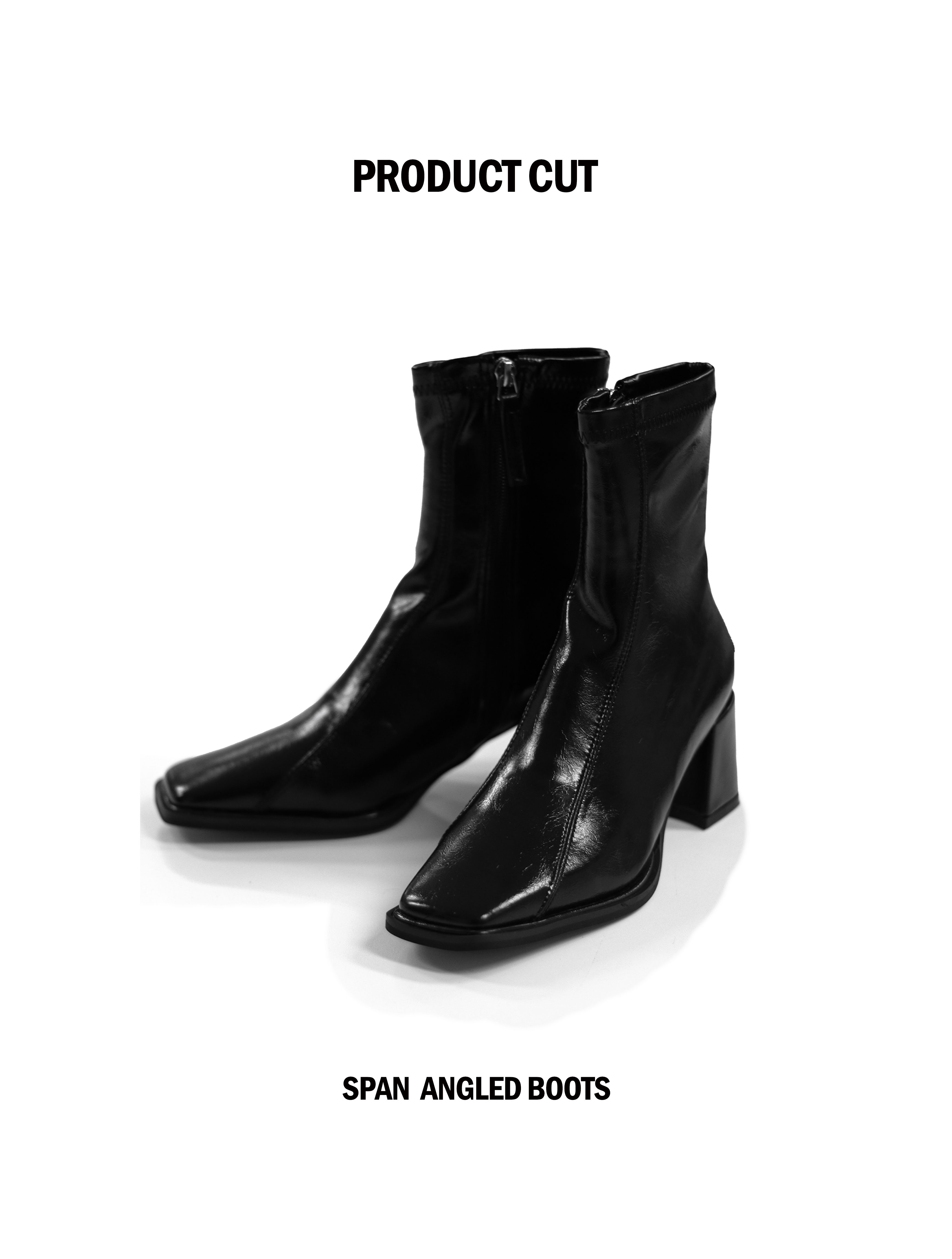 Span angled boots
